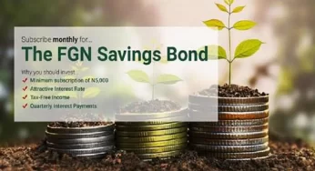 FGN Savings Bond offer February 2022