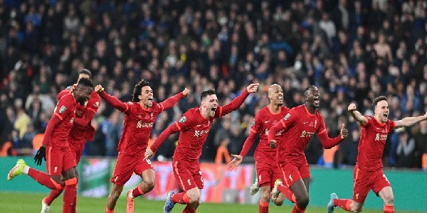 2022 Carabao Cup: Liverpool defeat Chelsea 11-10 to win trophy