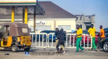 Fuel scarcity: Tricyclist, motorist fight dirty in Asokoro