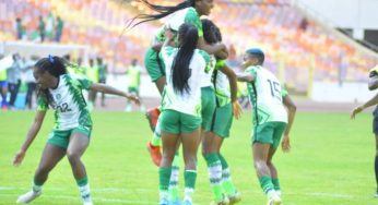 Nigeria vs Ivory Coast: Super Falcons defeat Lady Elephants 1-0 to qualify for AWCON