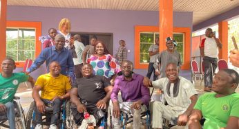 Akase meets with persons with disabilities 