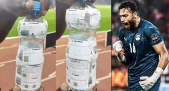 AFCON 2021 Final: Egypt goalkeeper had water bottle with info of all Senegal penalty takers