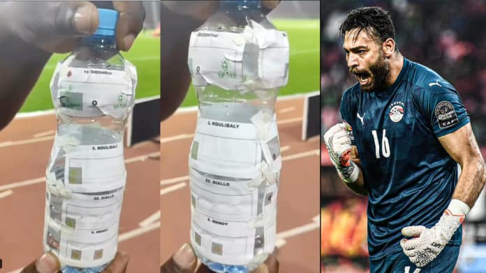 AFCON 2021 Final: Egypt goalkeeper had water bottle with info of all Senegal penalty takers