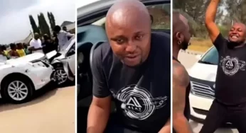 Israel DMW: Davido’s PA escapes death, crashes new car gift