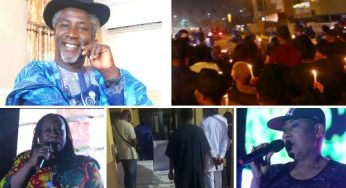 Tears, emotional tributes at Sam Obiago’s candle light procession, funeral (Video)