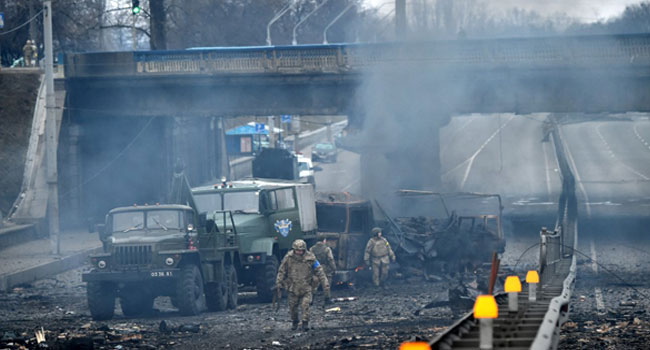 BREAKING: Heavy fight as Russian troops invade Kharkiv (Video)