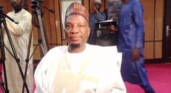 Sen. Hassan Nasiha becomes new Zamfara Deputy Governor