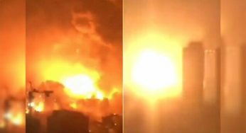 Massive explosions reported near Ukrainian Capital, Kyiv