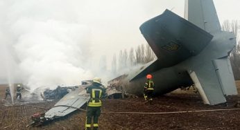 Russia vs Ukraine conflict 2022: Military plane with 14 passengers crashes near Kyiv