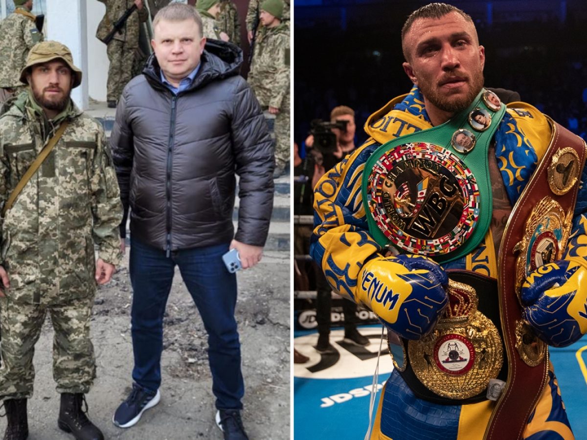 Vasyl Lomachenko: Ukrainian Boxer joins military to fight against Russian invaders