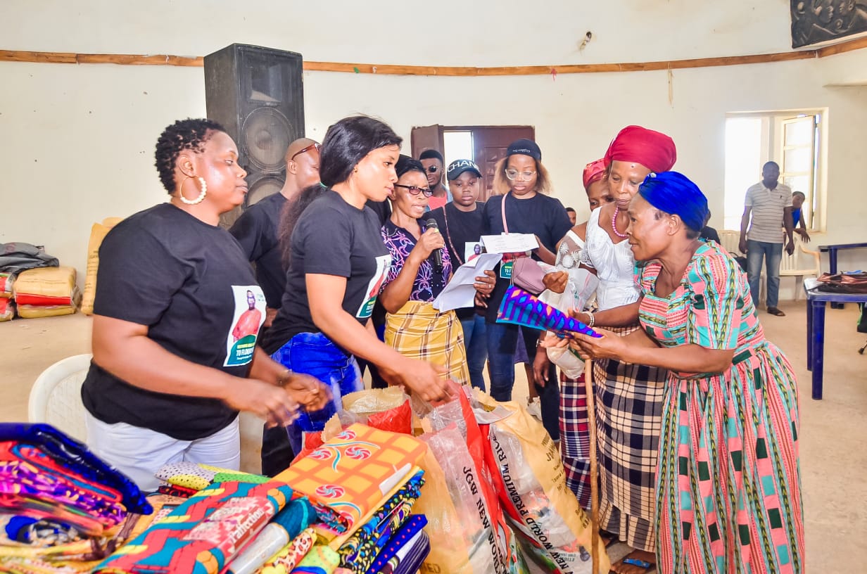 Tears of joy as Etigwe Uwa gives succour to Abia widows