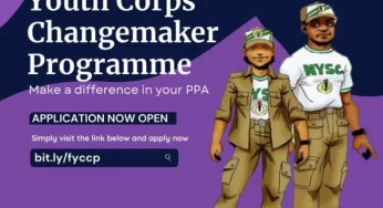 Apply for Nigerian Youth Corps Change Maker Programme Fame 2022