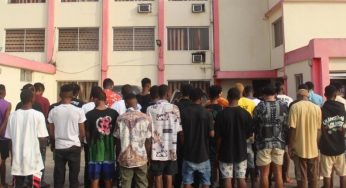 EFCC arrests 31 suspected internet fraudsters in Benin (Full list)