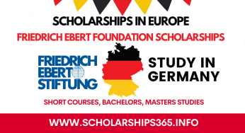 Friedrich Ebert Foundation Scholarship 2022 (Fully Funded Study in Germany Scholarship)