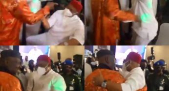 What happened when Okorocha meet Governor Uzodinma in Abuja (Video)