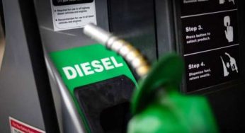 Diesel prices rise to N545/litre