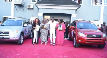 Prophet Jeremiah Fufeyin, buys cars for Nollywood’s Cynthia Okereke, Chinwe Owoh