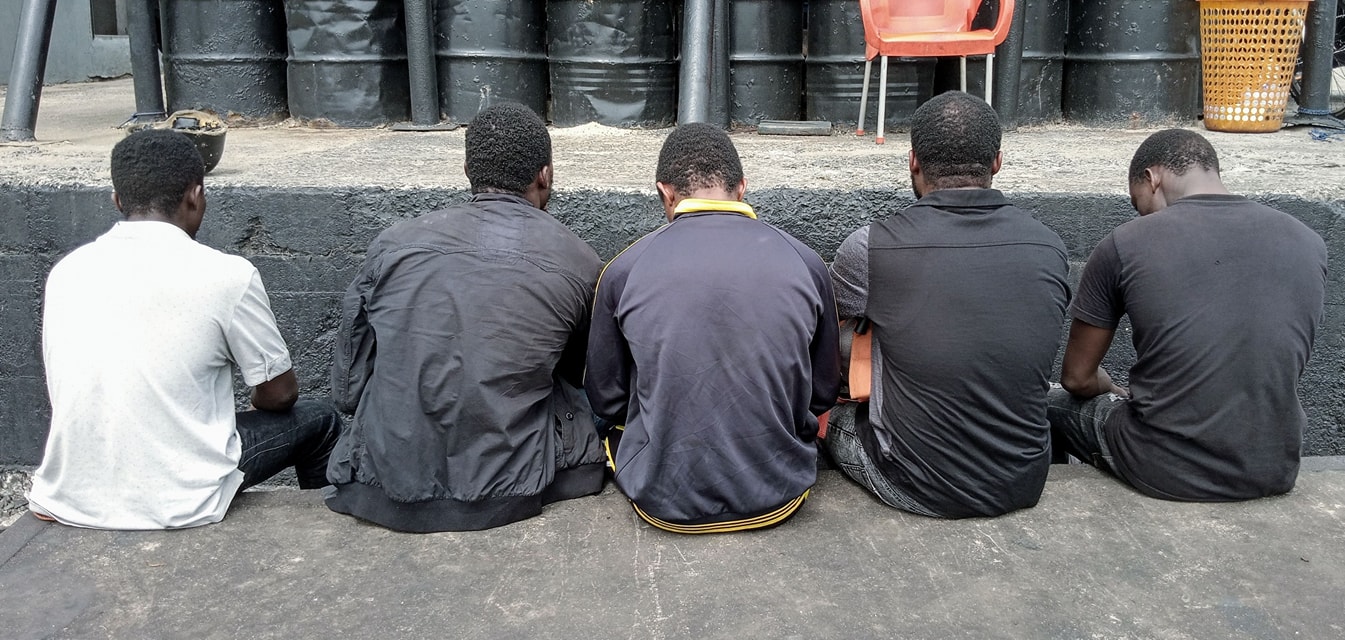 EFCC receives five alleged oil thieves, truck, tugboat from Navy in Port Harcourt