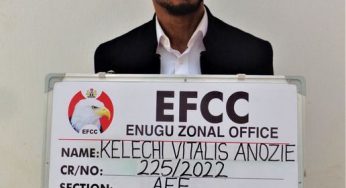 Kelechi Anozie: EFCC arrests G.O of Praying City Church wanted by FBI for wire fraud in Enugu