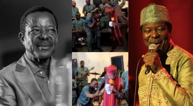 How King Sunny Ade ‘slapped’ backup singer for trying to pick his money at concert
