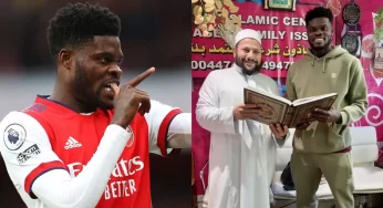 Thomas Partey: Arsenal midfielder converts to Islam