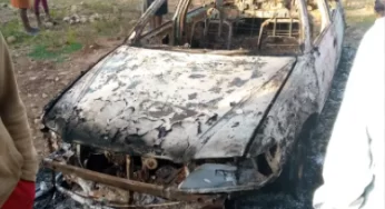 Venus Amimo: Man set self ablaze inside car over dispute with wife