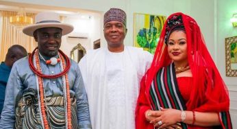 Saraki, Akpabio, Okowa, others storm Kogi as Natasha Akpoti weds Alema of Warri