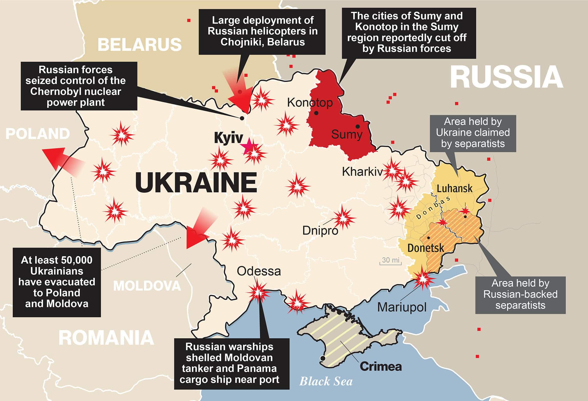 BREAKING: Russia Capture Ukraine City Of Kherson - Officials Confirm