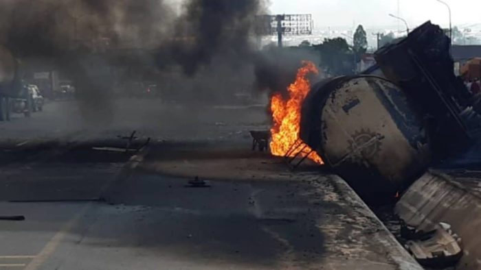 Kaduna on fire as bandits kill 5, set fuel tanker ablaze