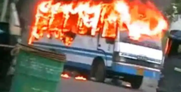 One dies, 15 pupils injured as school bus catches fire in Ondo