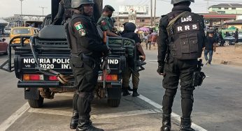 BREAKING: Soldiers, Police take over Ojota park over protest for slain Bamise