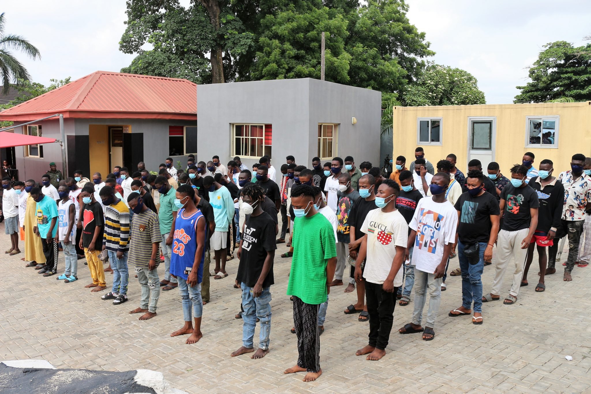 Full list of 120 ‘Yahoo boys’ arrested by EFCC in Ibadan, Enugu