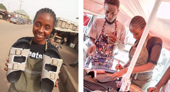 Meet Ene John, Benue-born fast-rising female shoemaker