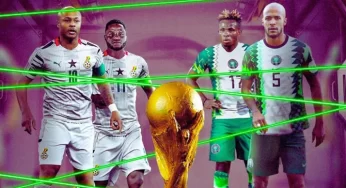 Nigeria vs Ghana: Troost-Ekong, Partey o target as first half ends 1-1 in Abuja