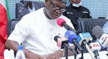 Benue: Gov Ortom seeks greater synergy with security agencies