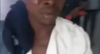 Fake nurse caught trying to kidnap baby at Lagos hospital (VIDEO)