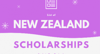 Top 5 international scholarships in New Zealand