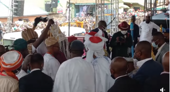 Ibadan agog as Osinbajo, Atiku, Ooni, others attend Olubadan’s coronation