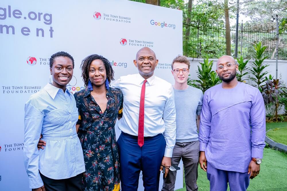 Google, Tony Elumelu Foundation partner to give 1 million Africans Fellowship