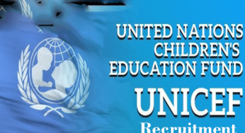 UNICEF Recruitment 2022