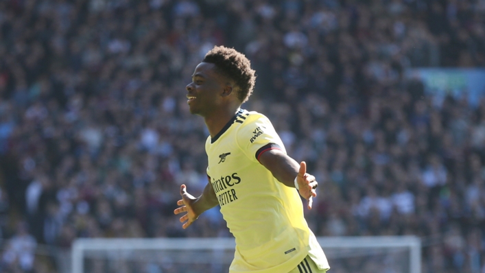 Aston Villa 0-1 Arsenal: Saka’s goal ensures Gunner remain on fourth place