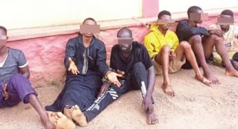 Church founders paraded for allegedly killing member, 15 other suspects in Ogun