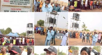 Senator Abba Moro commissions more projects in Benue South