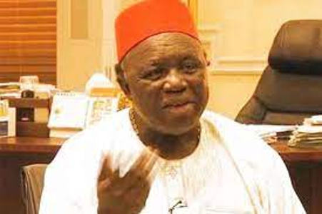 George Obiozor: Gunmen burn Ohanaeze President’s country home in Imo