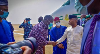 BREAKING: Yemi Osinbajo arrives Kaduna to visit victims of train attack