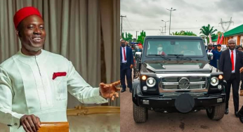 Soludo arrives Anambra Government House in N27m Innoson G80 SUV