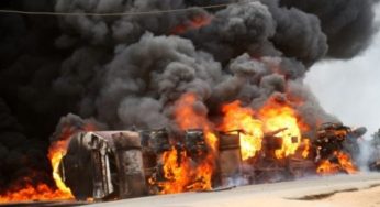 Five petrol tankers gut fire in Kano