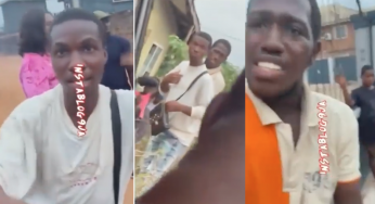 Two boys arrested for allegedly fetching lady’s urine in Benin (Video)