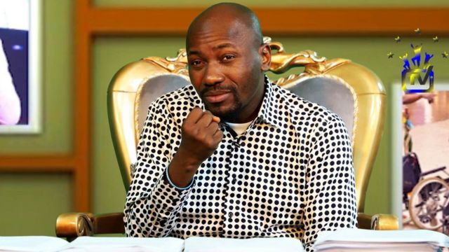 Osinachi’s death: Apostle Suleman vows to beat any man who assaults his wife
