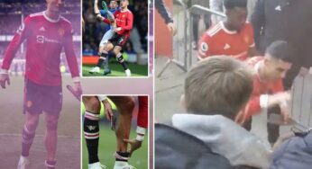 Mixed reactions as Ronaldo smashes teenage fan’s phone